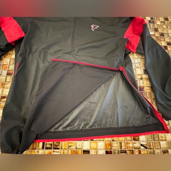 Nike NFL Onfield Apparel Atlanta Falcons Lightweight 1/4 Zip Pullover~M~Ex Cond! - Picture 12 of 15